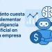 Cuánto cuesta implementar inteligencia artificial en una empresa