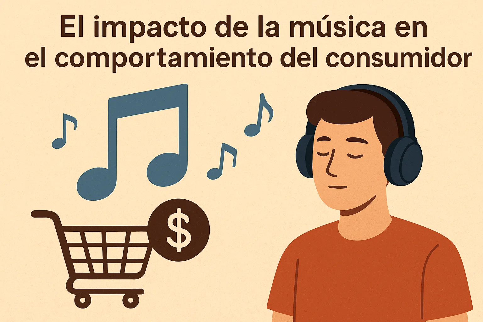 El impacto de la música en el comportamiento del consumidor